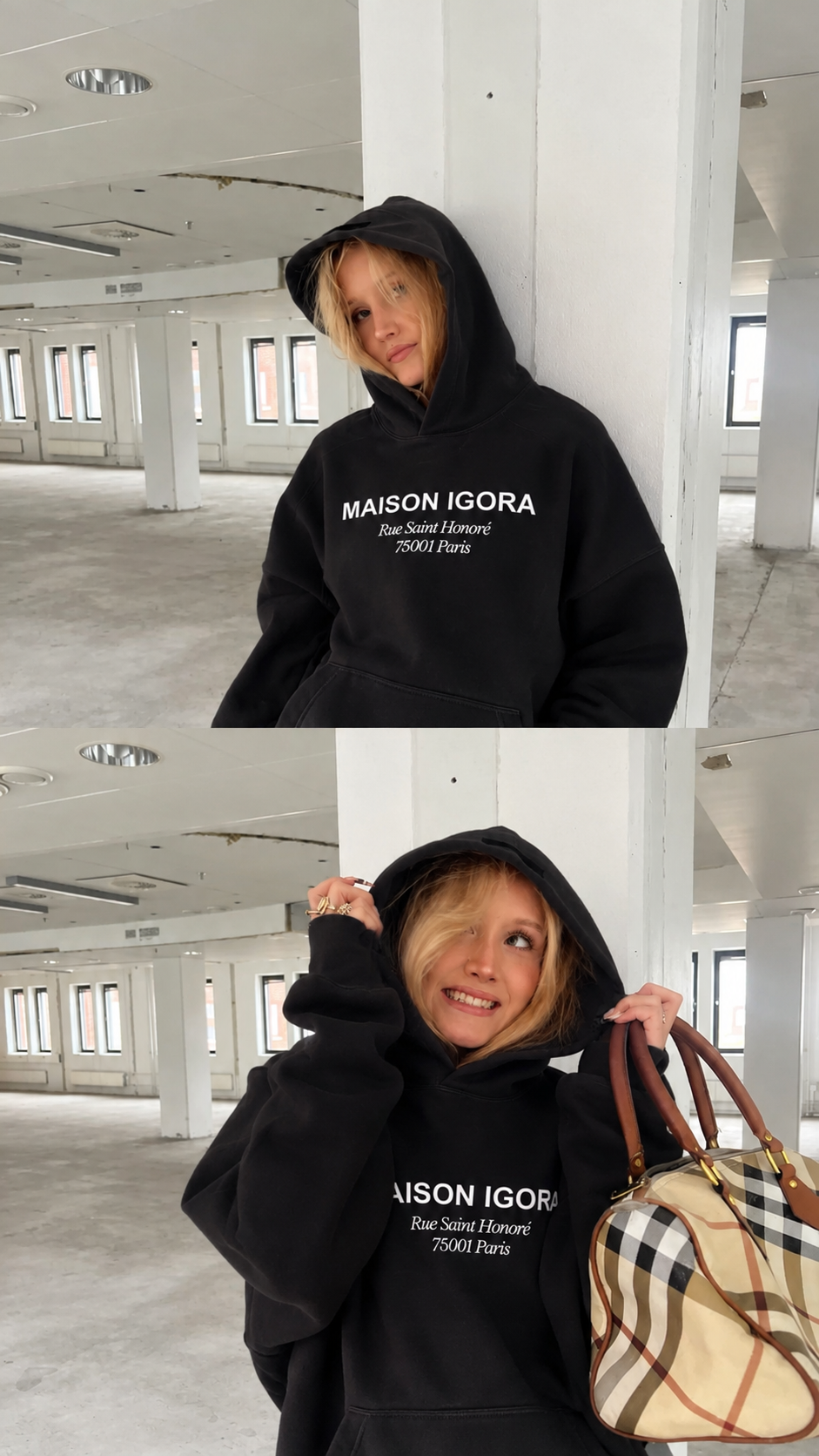 Sweat a Capuche RUE SAINT HONORE | MAISON IGORA