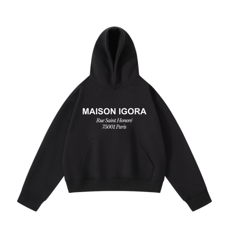 Sweat a Capuche RUE SAINT HONORE | MAISON IGORA